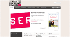 Desktop Screenshot of le-ser.ch