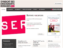 Tablet Screenshot of le-ser.ch